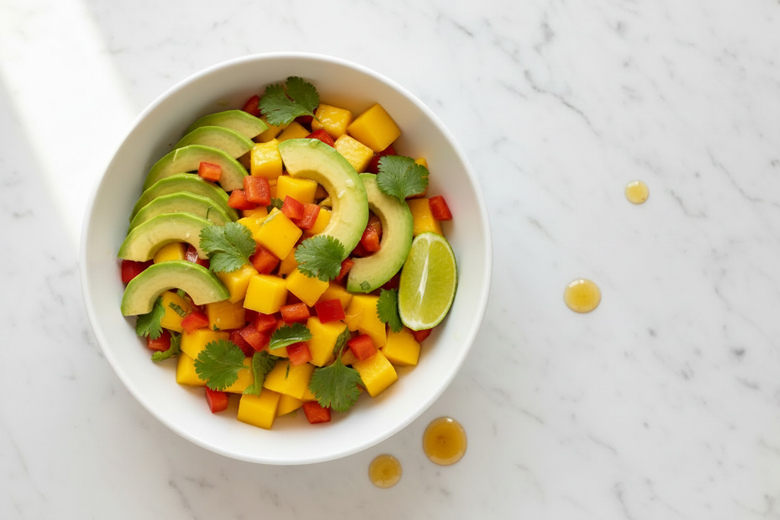 Avokado Mango Salatası