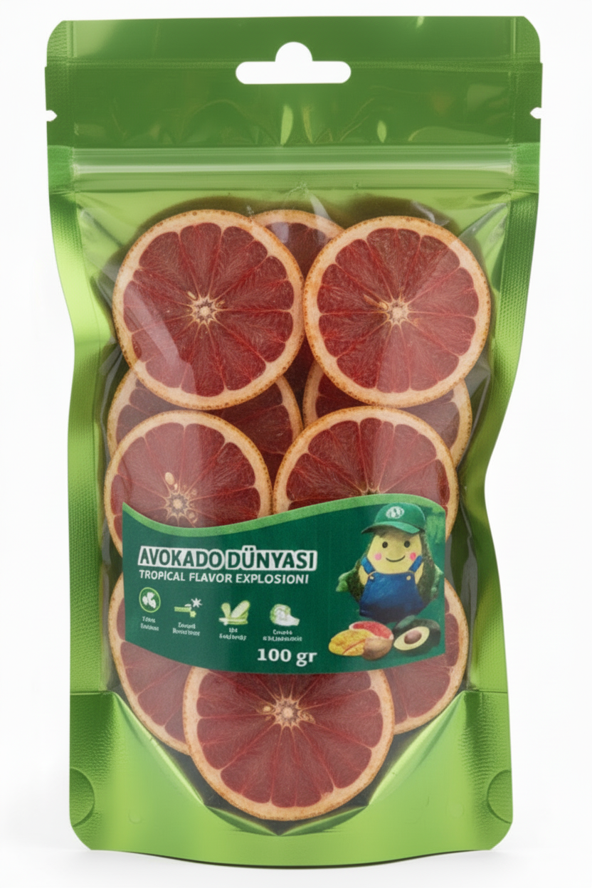 Kurutulmuş Kırmızı Greyfurt